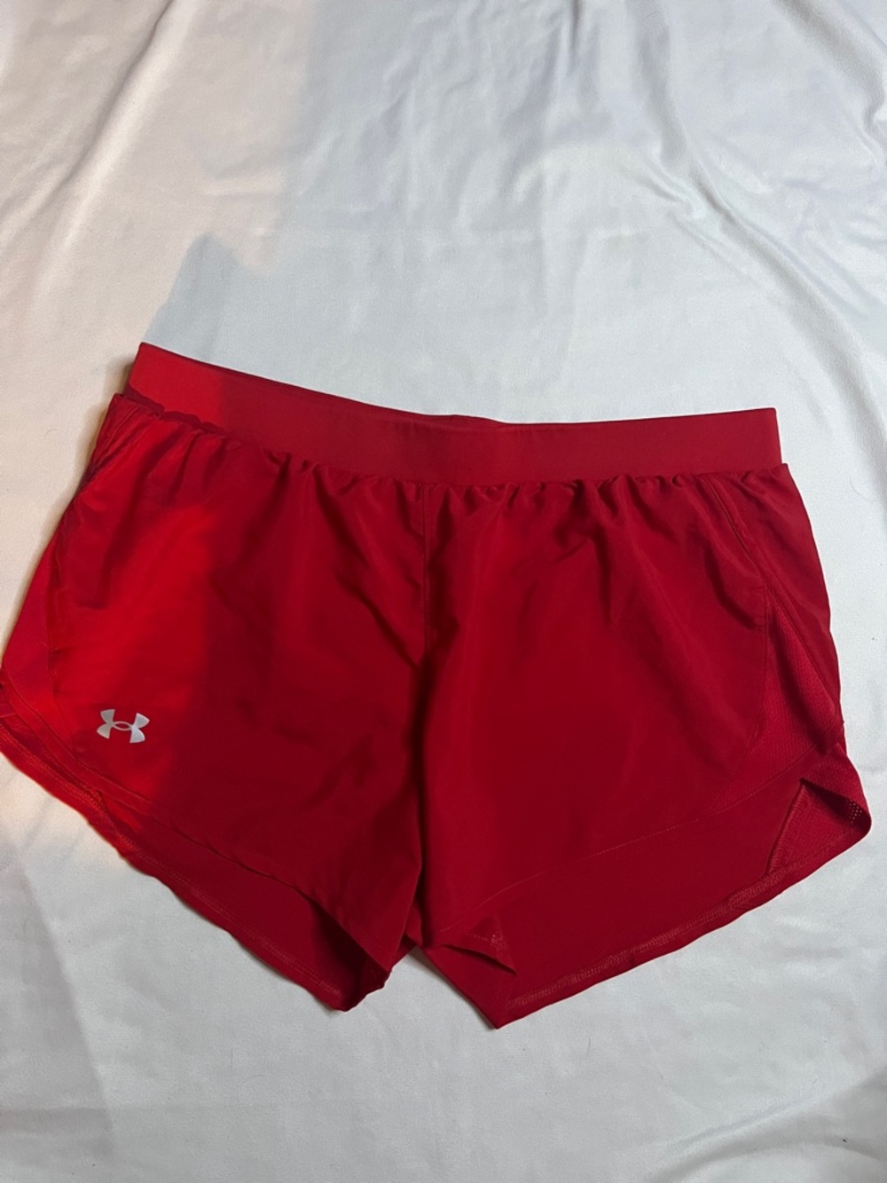 Under Armour Red Women's Athletic Shorts